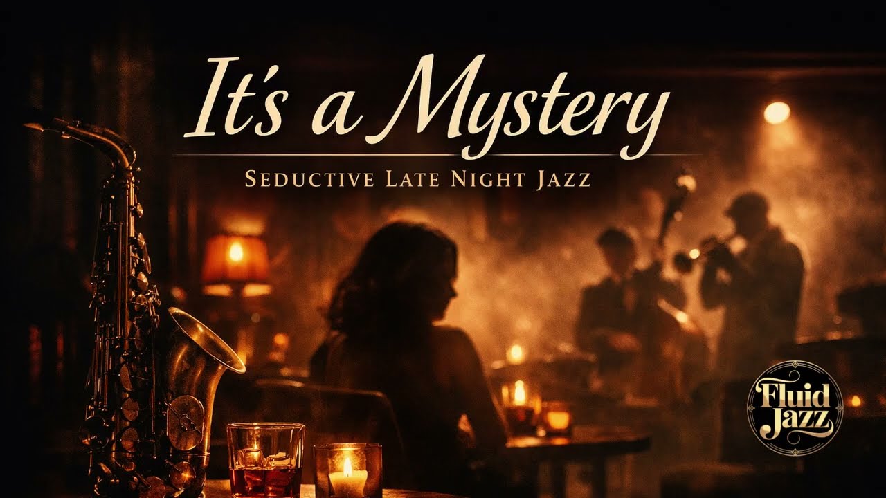It's a Mystery 🌙 Seductive Late Night Jazz | Sensual, Dark & Mysterious Slow Jazz Instrumental
