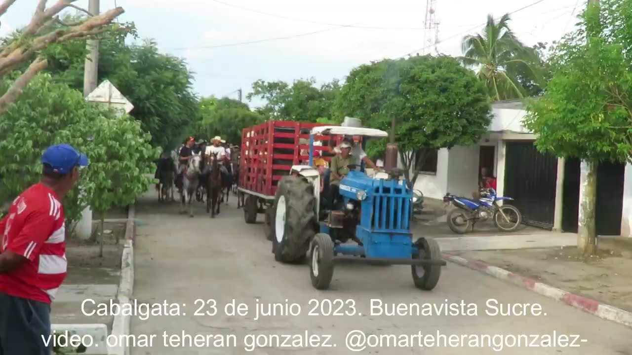 Cabalgata  junio 23 - 2023. Buenavista Sucre.