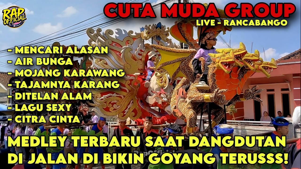 MEDLEY TERBARU PALING SYAHDU ‼️ CUTA MUDA GROUP LIVE DI RANCABANGO
