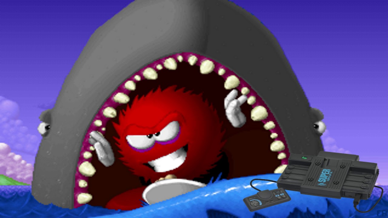 Fury of the Furries - The Lagoon (NEC PC Engine/TurboGrafx-16 Cover)