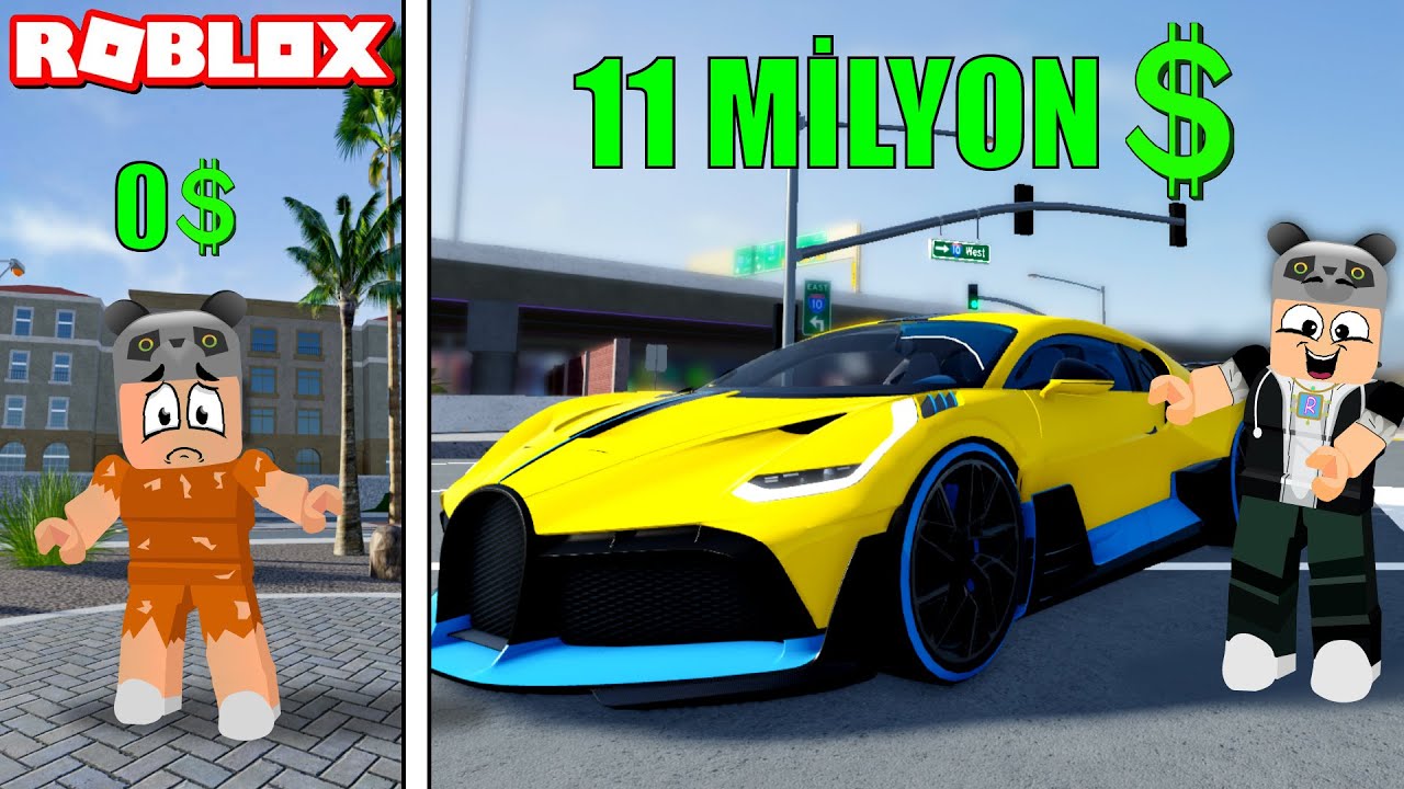 Heronpuppy Bugatti Divo Aldı!! - Panda ile Roblox Driving Empire