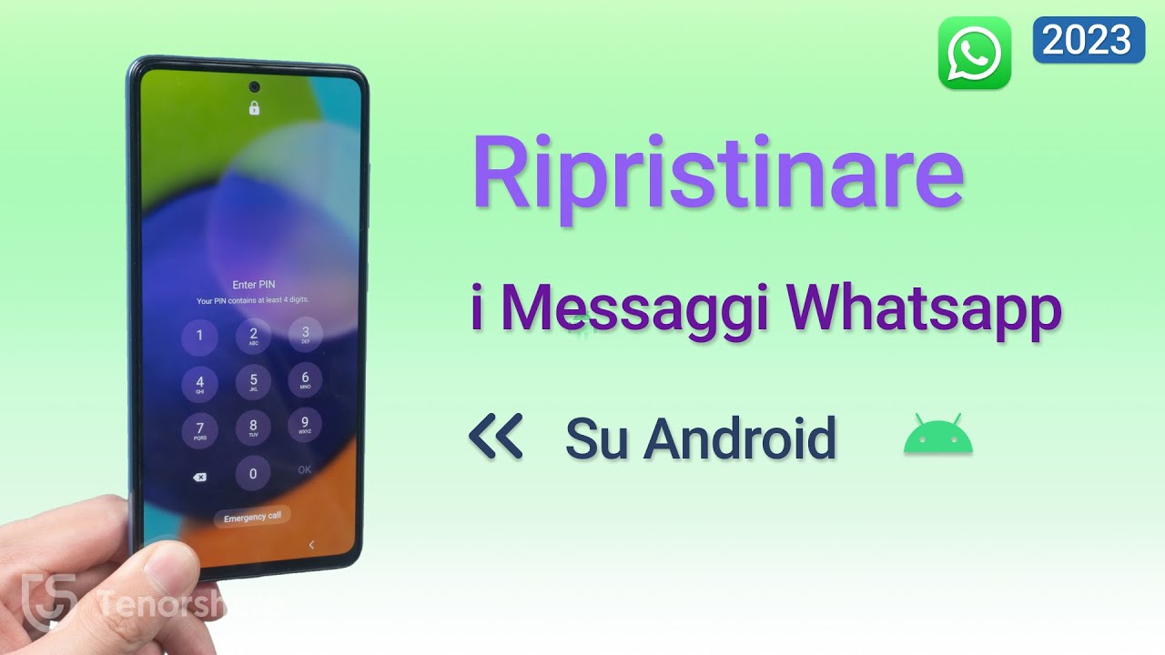 Come Ripristinare i Messaggi Whatsapp Cancellati su Android Senza Backup 2024