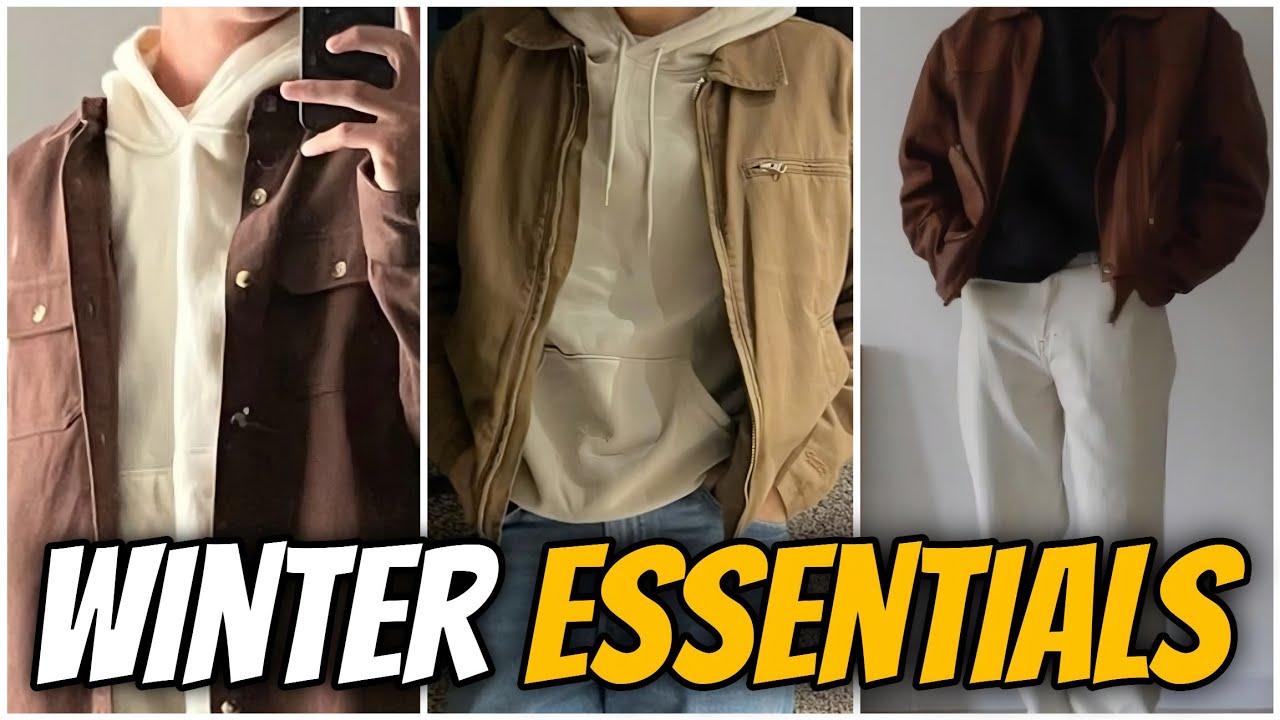 Top 3 Winter Essentials Every GenZ Must Have 🔥