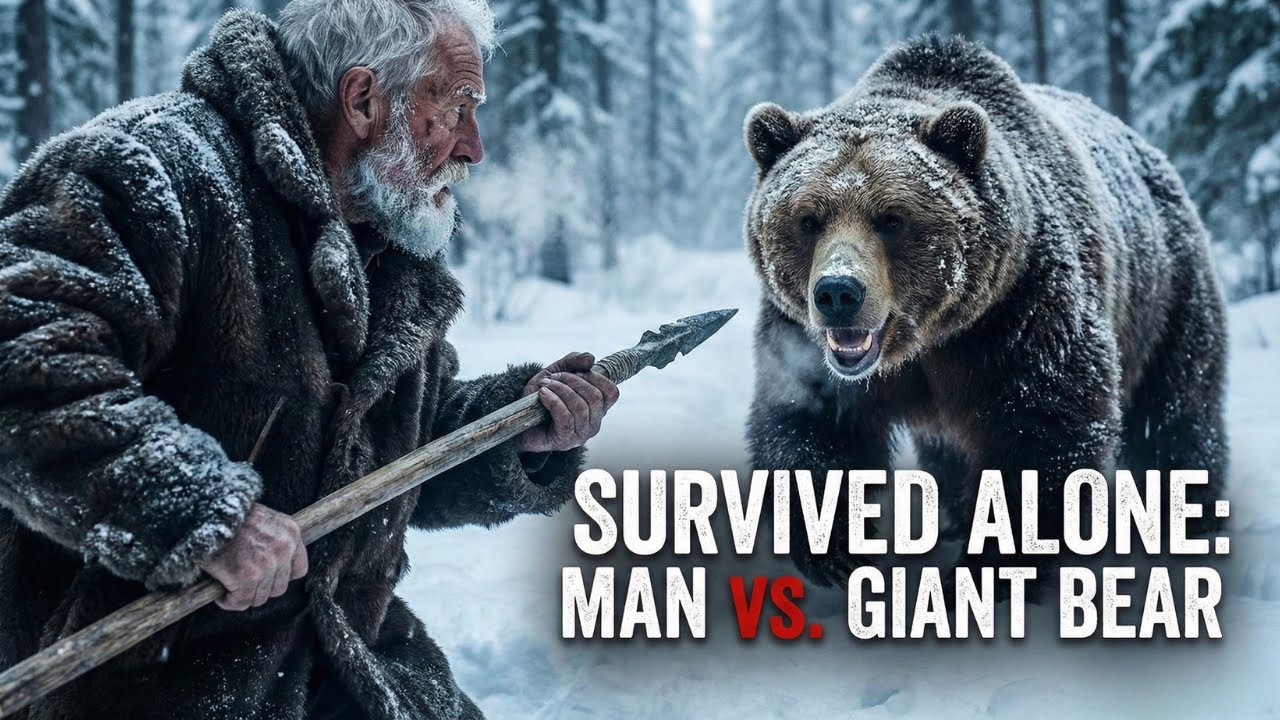 I Faced a Giant Bear at −40°C — Alone in the Arctic