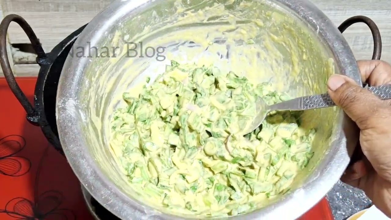 মুচমুচে  পালং শাকের পাকোড়া বানানো সহজ পদ্ধতি।palang shak pakora