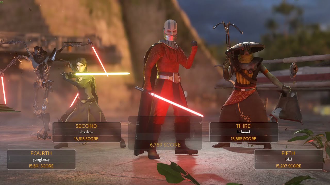 Star Wars Battlefront 2 - Poppin off with Darth Malak in a 4v4 (Heroes Vs Villains Gameplay)