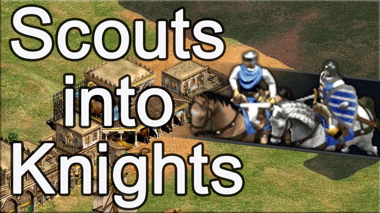 AoE2 Build Order | Scouts into Knights!