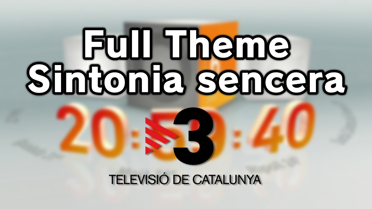 Televisió de Catalunya - Full Clock Theme (2014-2025) (Reconstruction)