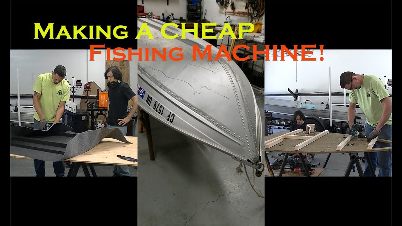 Turning a Cheap Aluminum Boat into a Fishing Machine!  Aluminum Boat Modification