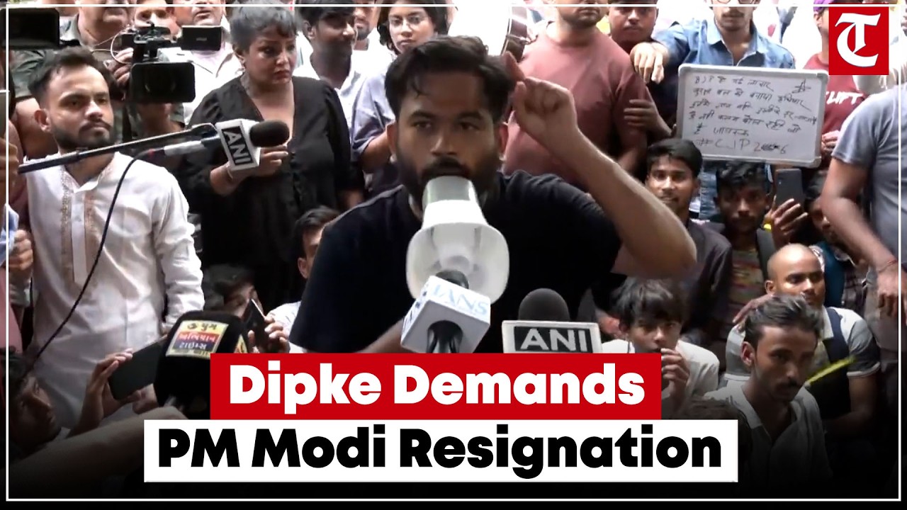 Dipke escalates protest, demands PM Modi's resignation after Sonam Wangchuk's hospital transfer.
