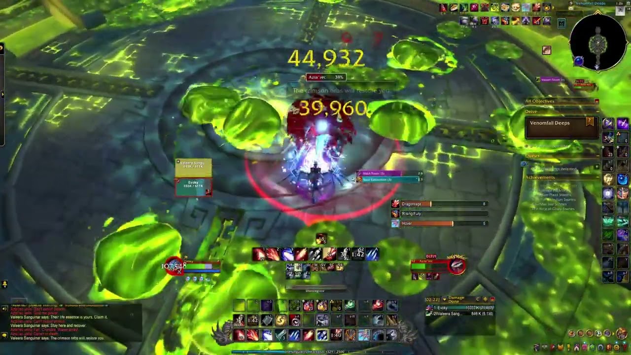 Beat Azta'rec Nemesis Delve Boss on ? Tier | Devastation Evoker POV