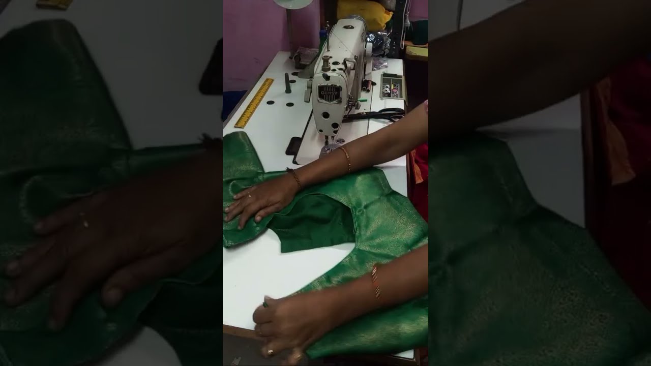 # blousecuttingandstitching#tamilmotivation# short#tailoringtips#triting#sareewithgwoncutingand
