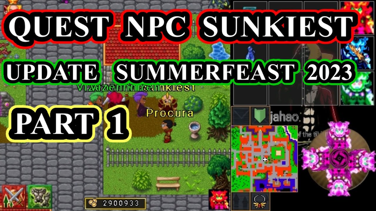TUTORIAL QUEST SUMMERFEAST UPDATE 2023 TIBIAME PART 1