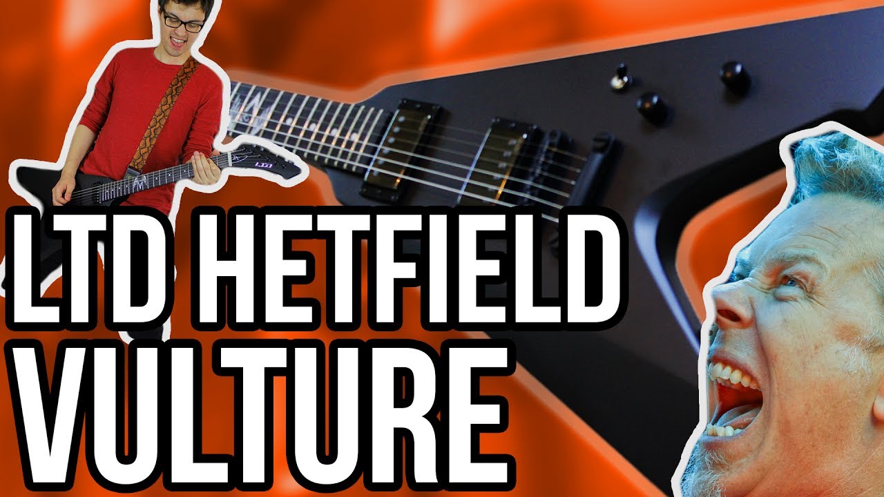ESP LTD James Hetfield Vulture Demo/Review || The Best V LTD Have Ever Done?!