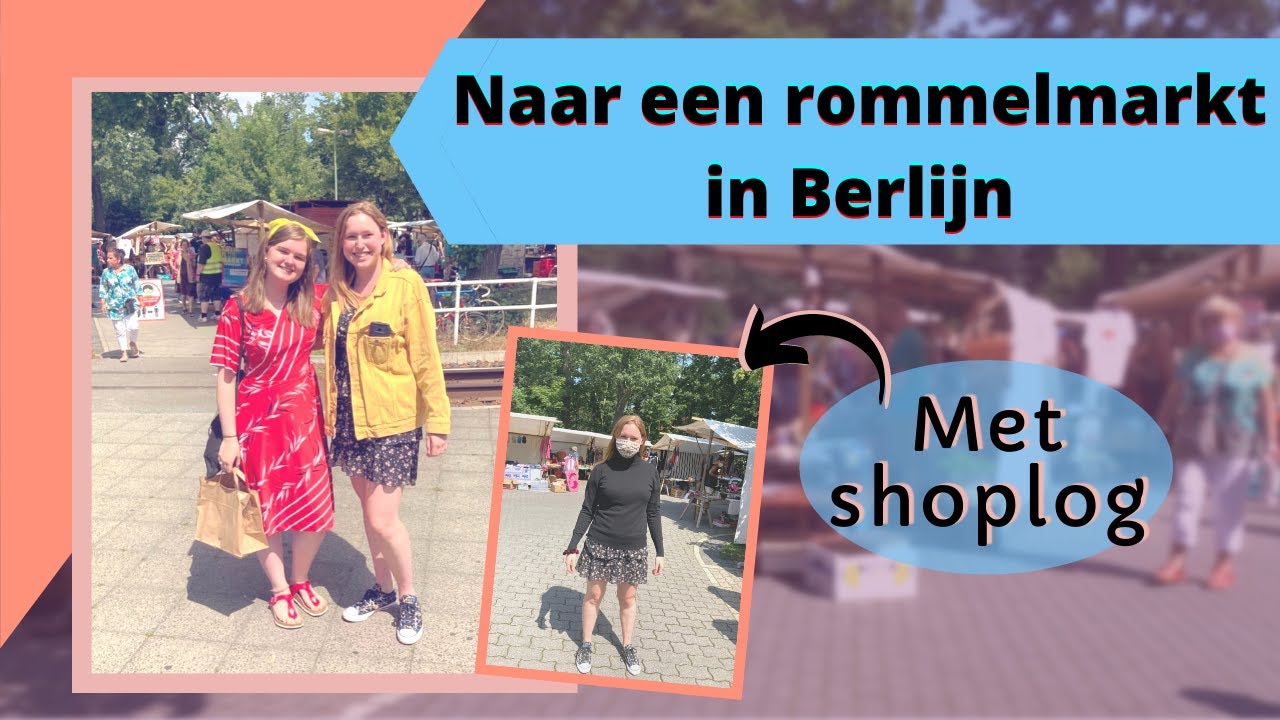 Berlijn SHOPLOG van een ROMMELMARKT in Friedrichshagen 👗