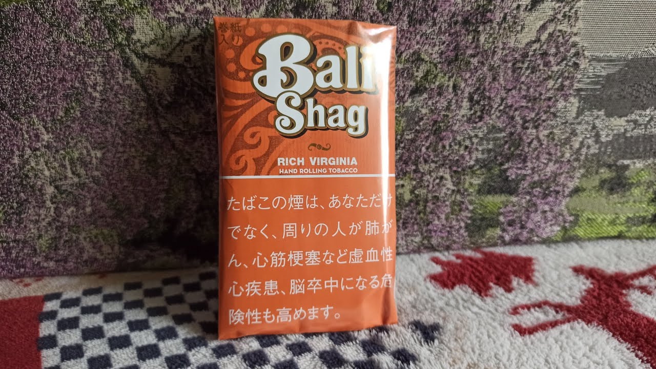 Редкий табак Bali Shag Rich Virginia из Японии