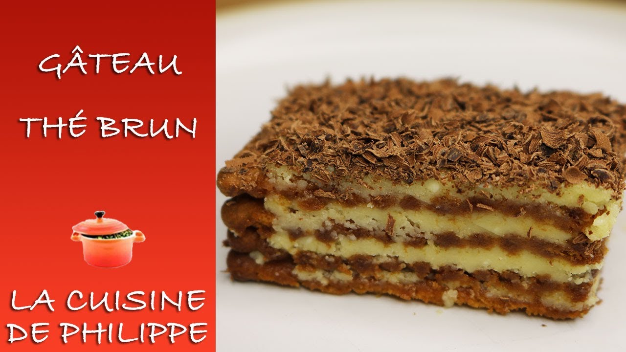 Gâteau Thé Brun
