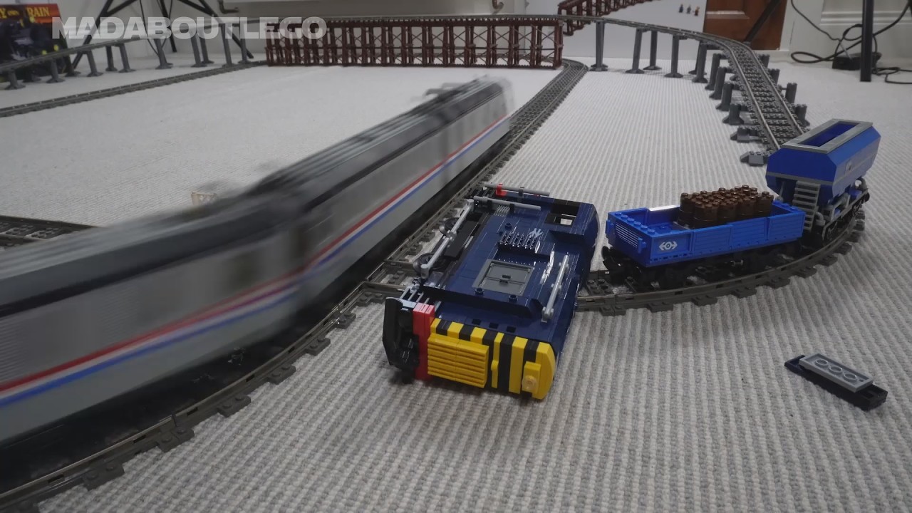 Lego City Train Crashes.