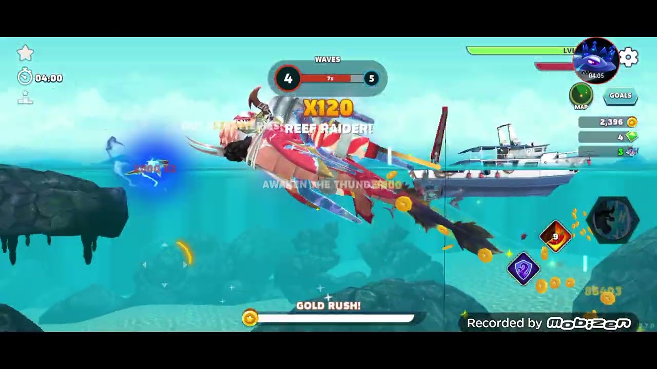 How To Farm Gems: Hungry Shark Evolution - Sharknarok!