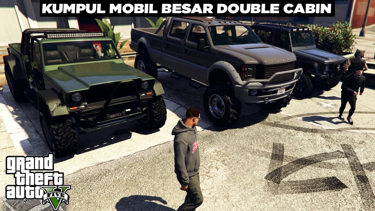 Parkir Mobil Private, Roasting Outfit Sampai Offroad Basah Basahan 💦💦 GTA V Online Indonesia