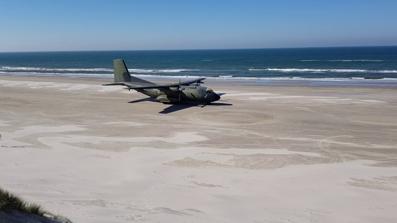 Vejers Strand Landung/Start C160D Transall