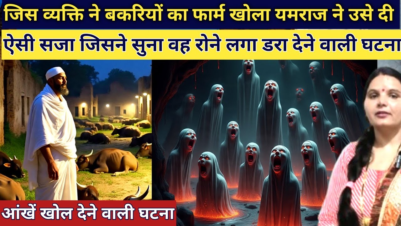 व्यक्ति ने बकरियों का फार्म खोला यमराज ने दी ऐसी सजा जिसने  सुना उसकी आंखें भर आई डरा देने वाली घटना