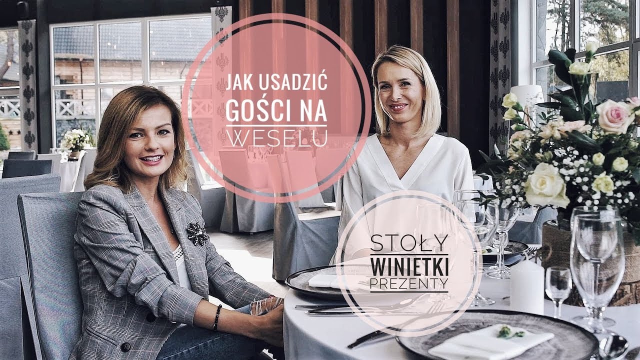 Goście na weselu - jak ich usadzić przy stołach