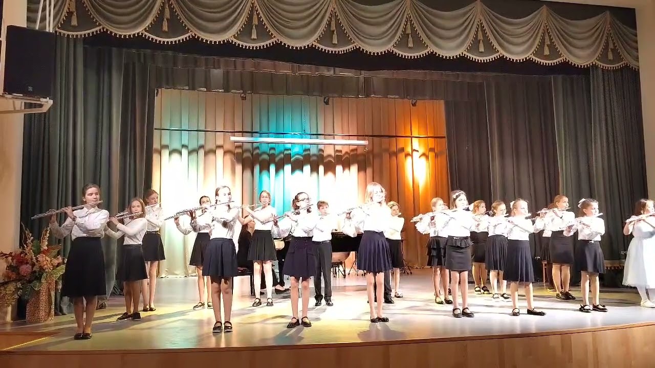 Е. Медведовский Гамма-джаз. Ансамбль флейтистов младших классов ЦГИ им. А. Ахматовой