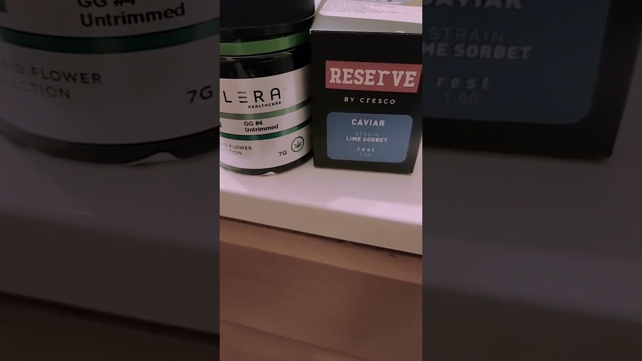 Cannabis product review: gg#4 untrimmed & caviar lime sorbet#cannabis #review #weed