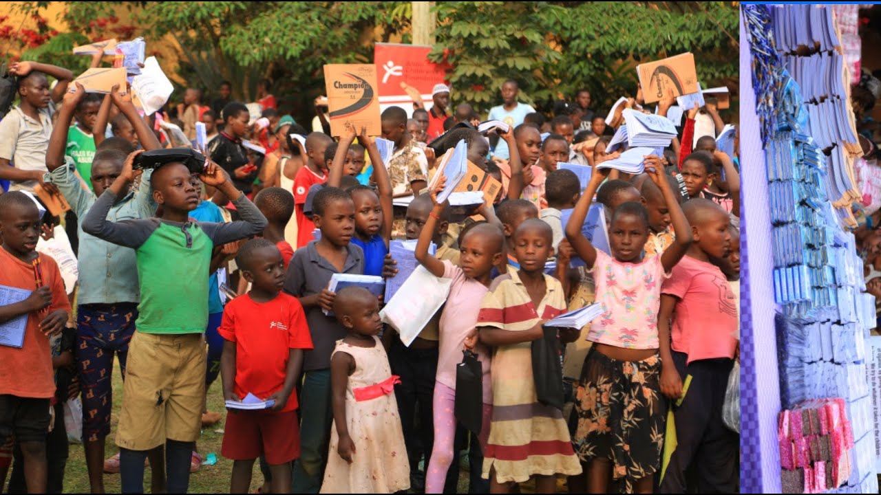 Supporting Education in Africa - We gave scholastic materials to 300 Children in Uganda