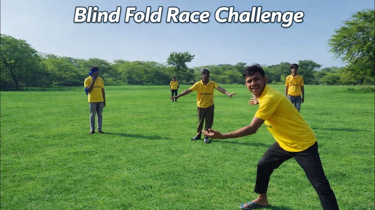 Blind folded challenge for my team 😇 & आज हमारी टीम के साथ चैलेंज 🥸 #trending #comedylovervlog 