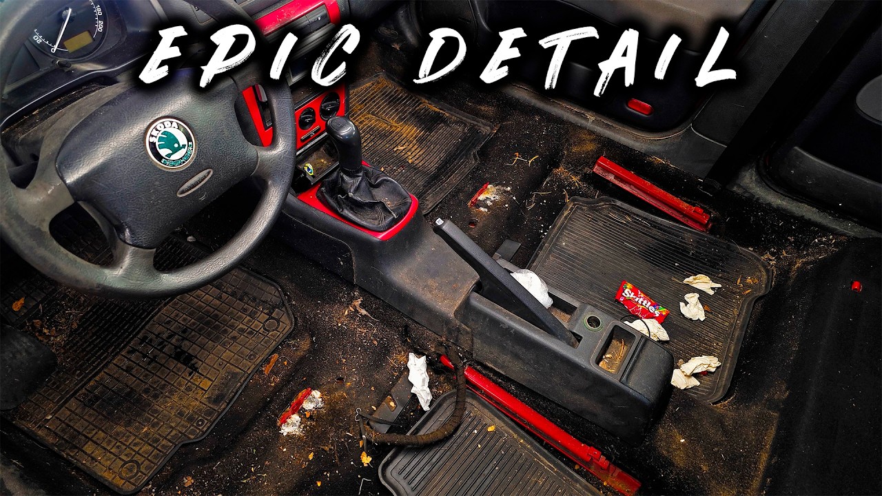 Dirtiest Car Interior Reborn: Most Impressive Deep Cleaning Ever