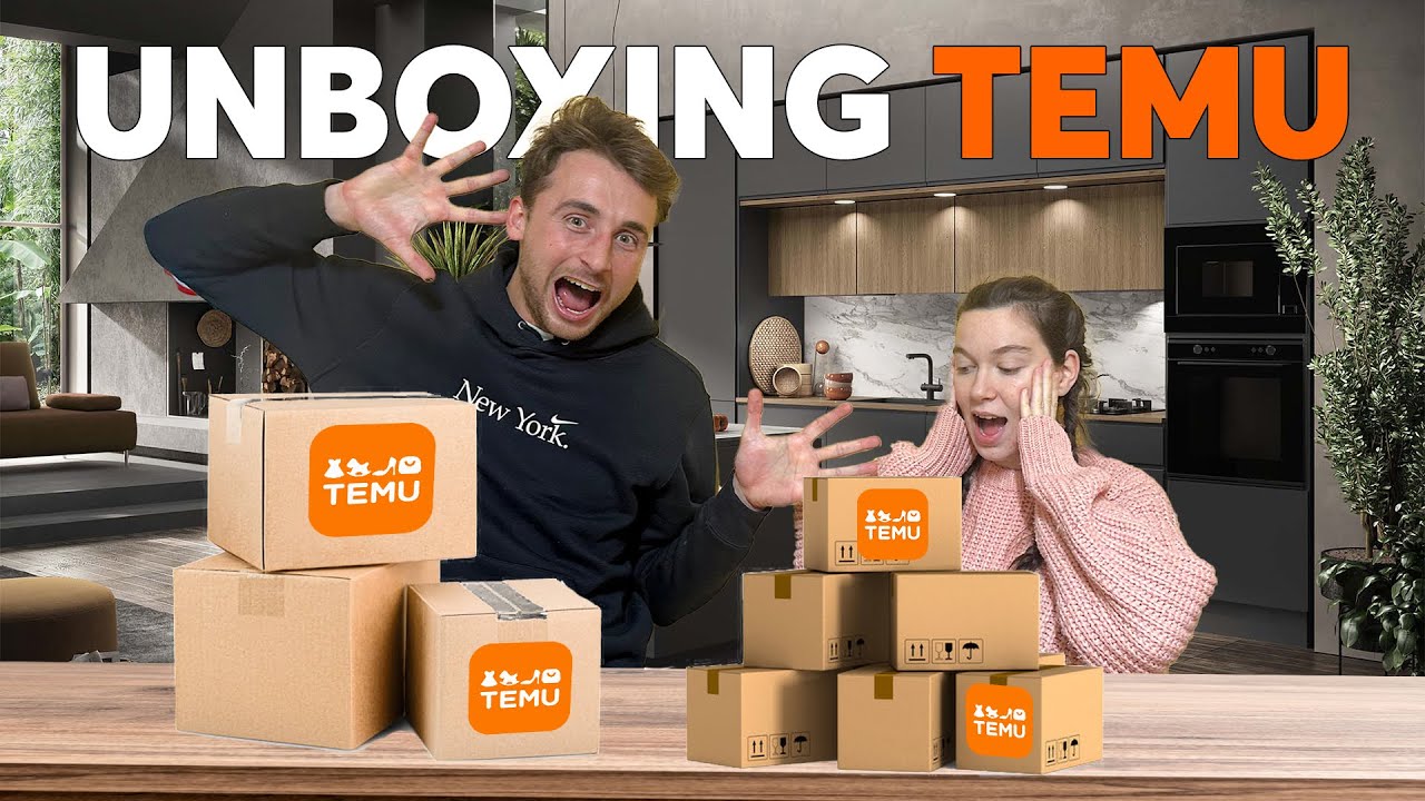 😱🛍️ MEGA unboxing di TEMU per la casa nuova! w/Pierino PirlasV @Temu