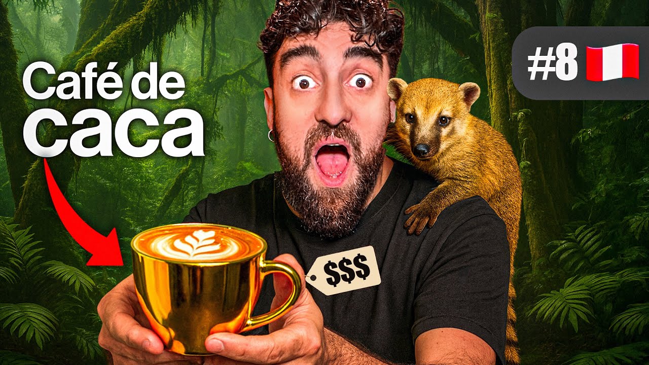 Bebí un café hecho con caca (y no es una broma) 😱