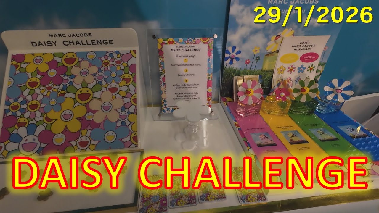 #trip4k : MARC JACOBS DAISY CHALLENGE 29/1/2026