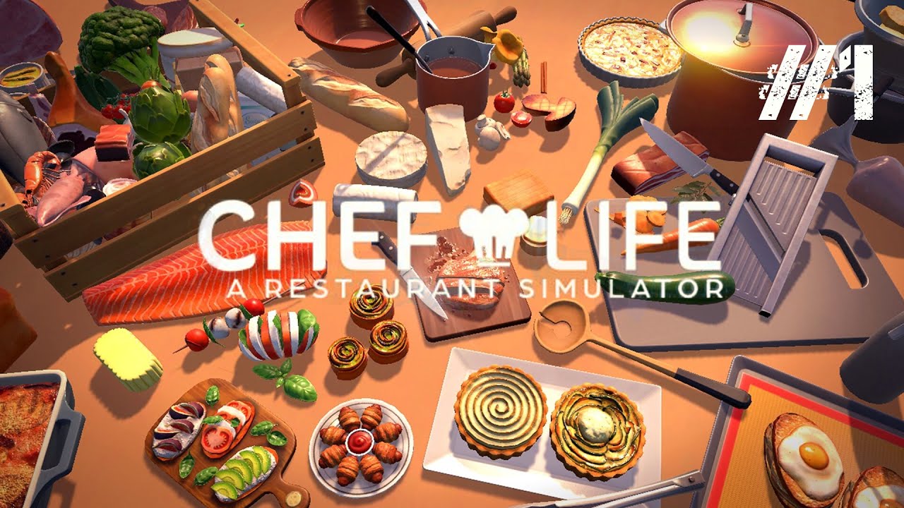 УЧИМСЯ ГОТОВИТЬ I Chef Life: A Restaurant Simulator I #1