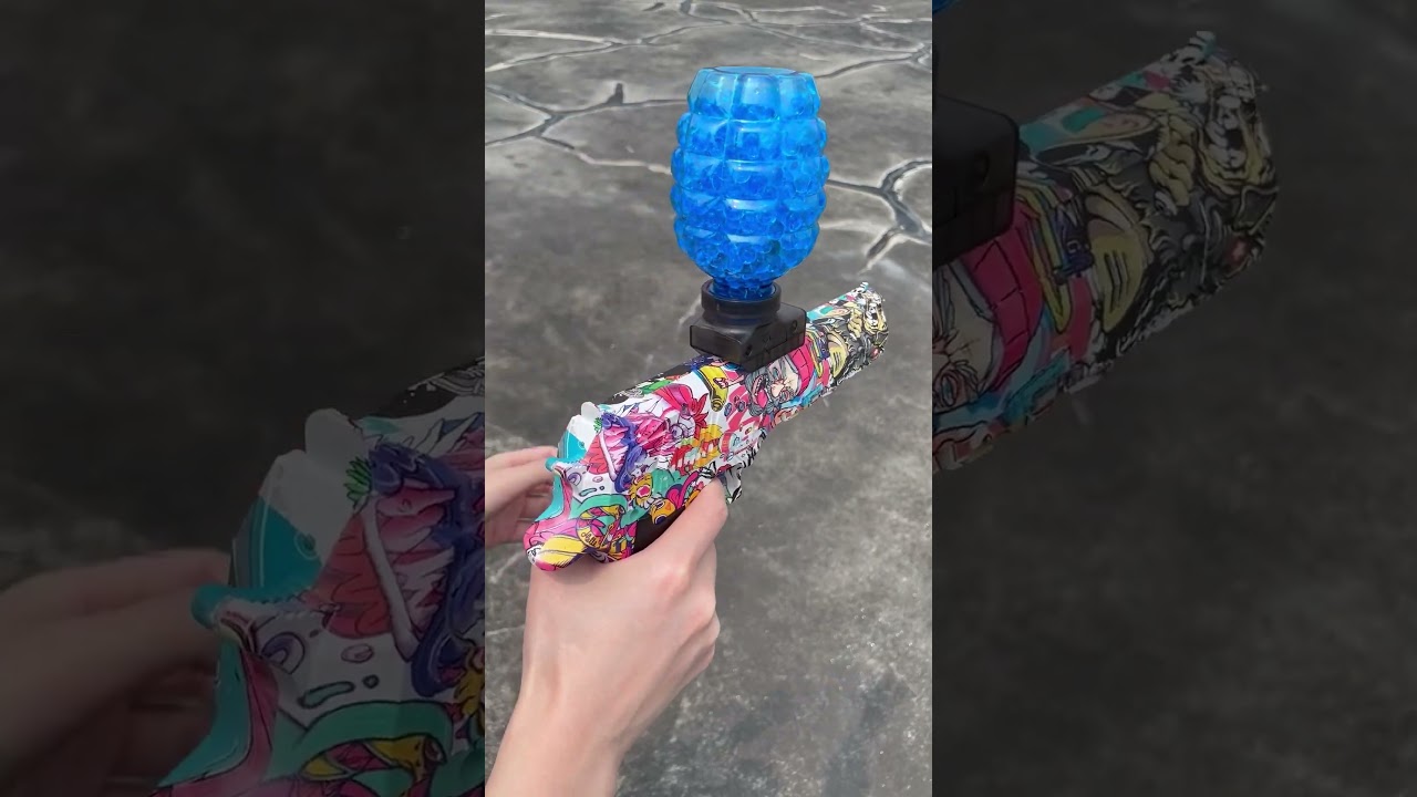 Desert Eagle Gel Blaster Pistol performance test#shortsvideo