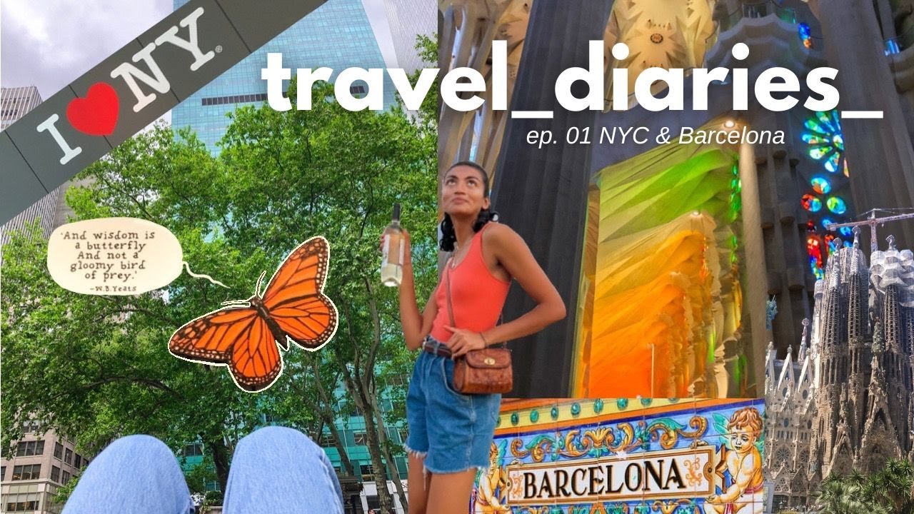 5 Hours in NYC & Barcelona | Travel Diary Ep. 01