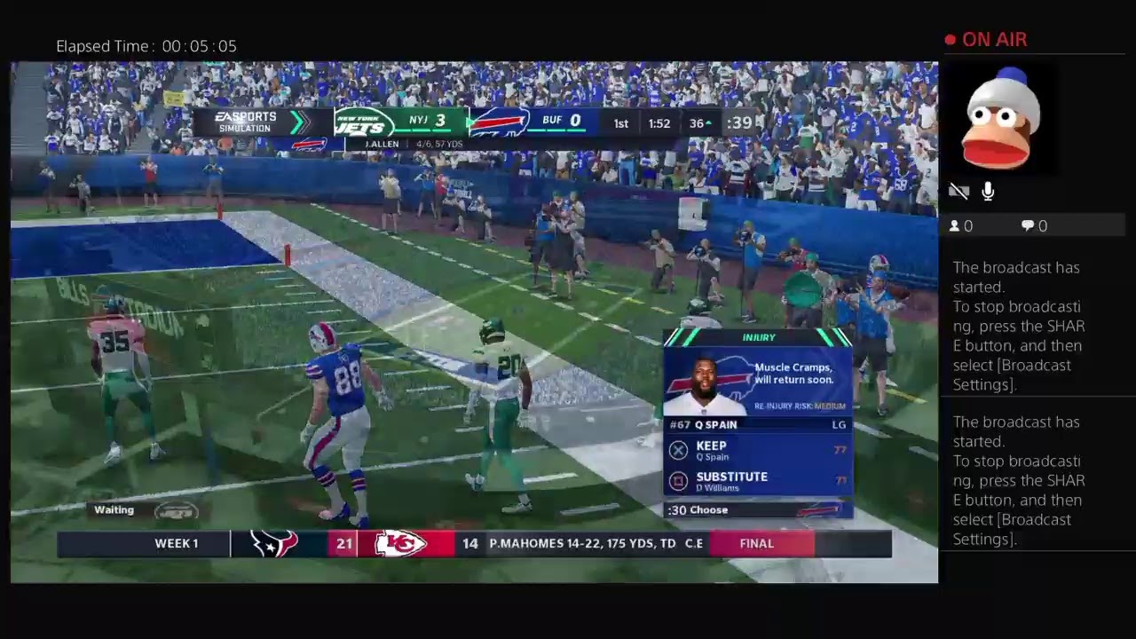 Madden 21 Franchise S1E1-Buffalo Bills