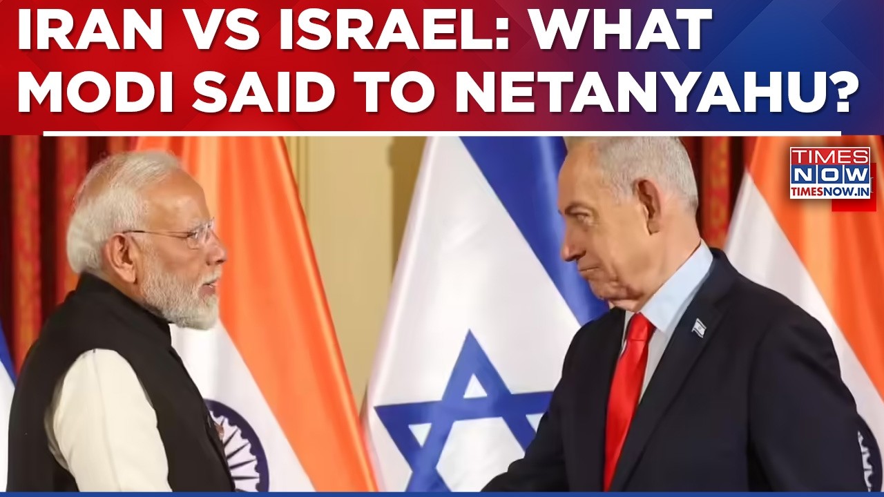 PM Modi Speaks To Netanyahu On Current Situation, Calls For Immediate Ceasefire Of Hostilities