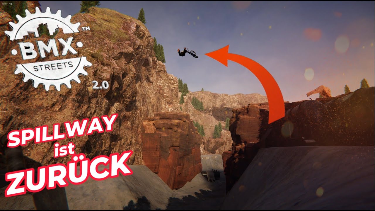 Die Spillway CHALLENGE! Bmx Streets