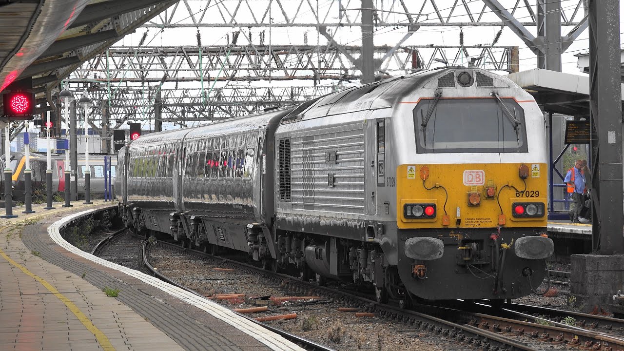 (4K) TFW/DB 67029 'Royal Diamond' + HD04 + 82201 at Crewe & Manchester Piccadilly. 05.09.25