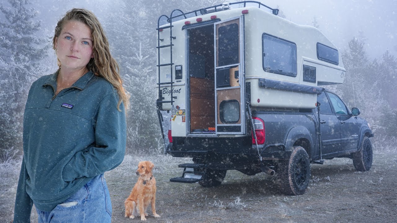a COLD week of winter truck camping (story fifteen)