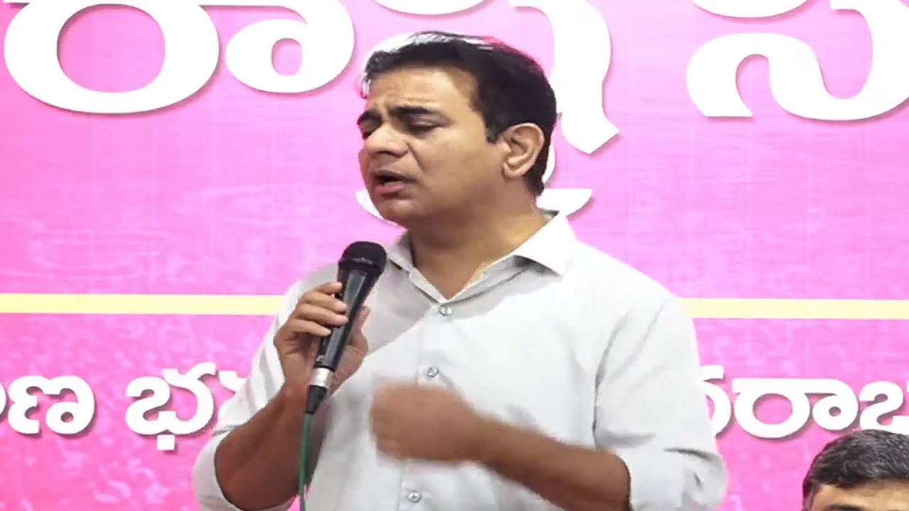 KTR Live: Leaders from Jubilee Hills Join the BRS Party | Telangana Bhavan