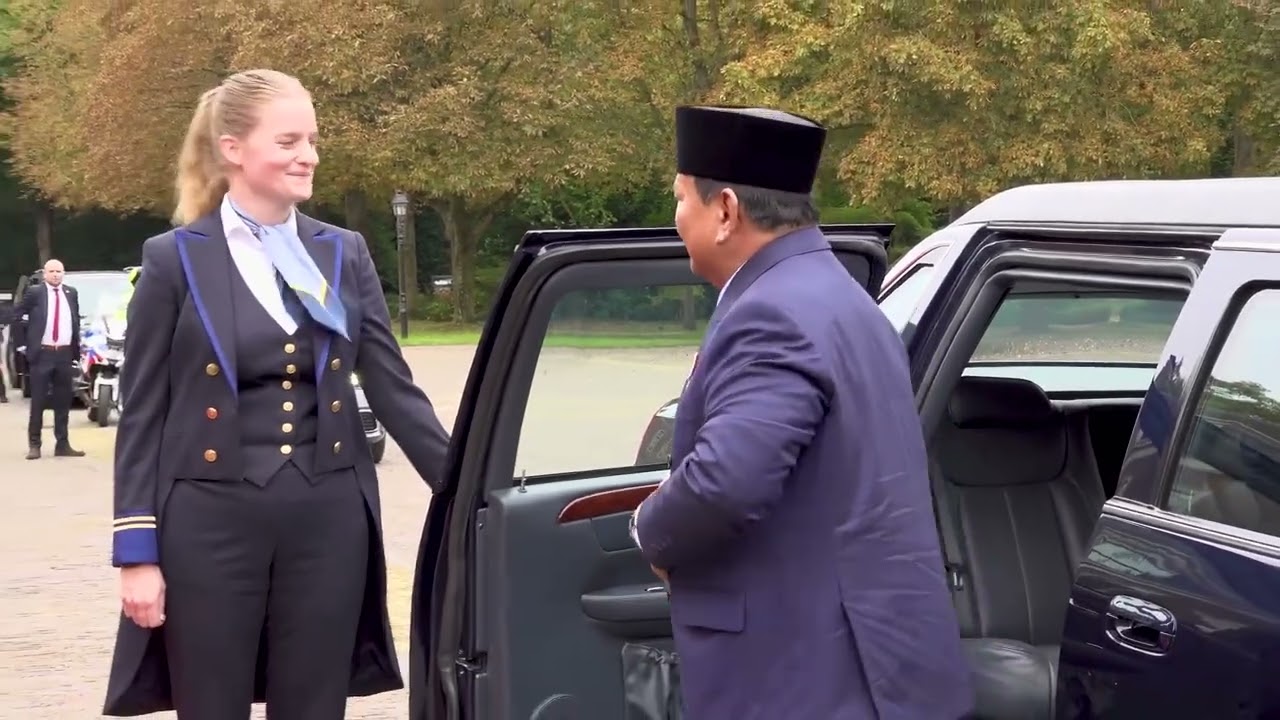 Presiden Prabowo Tiba di Istana Huis ten Bosch