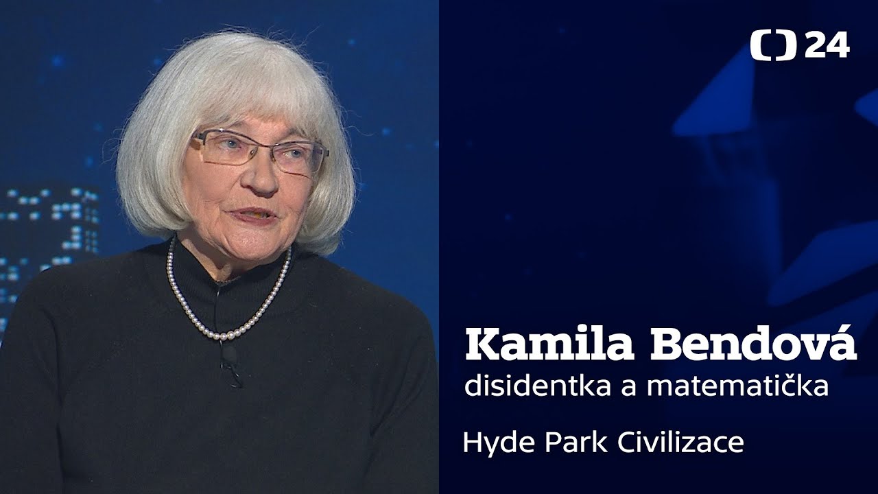 Hyde Park Civilizace s disidentkou a matematičkou Kamilou Bendovou