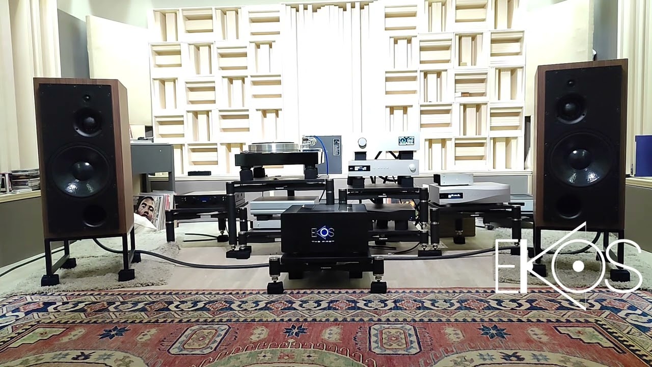 EKOS The First and The Driver with ATC SCM100 passive loudspeakers