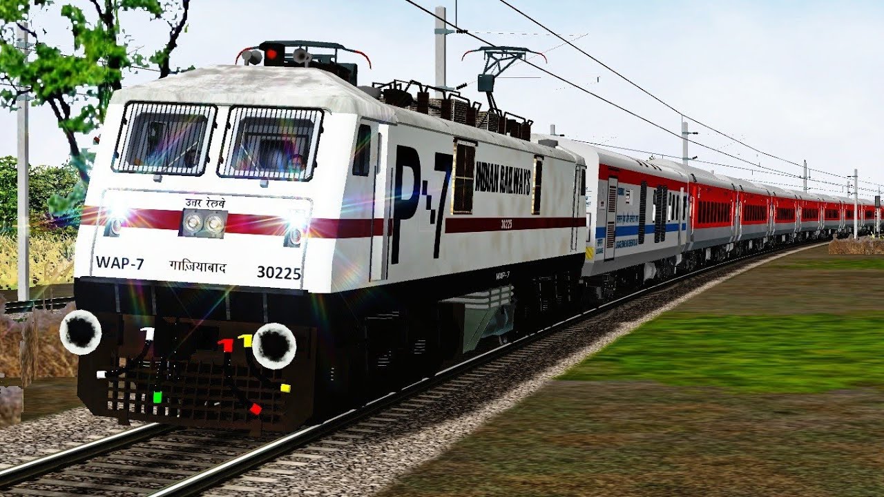 New Delhi - Ranchi Rajdhani Express || GZB WAP7 || NDLS To Wair Journey || MSTS OR