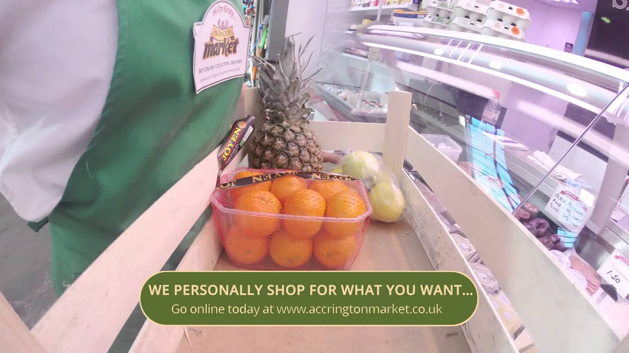 Personal shopper service from Accrington Market