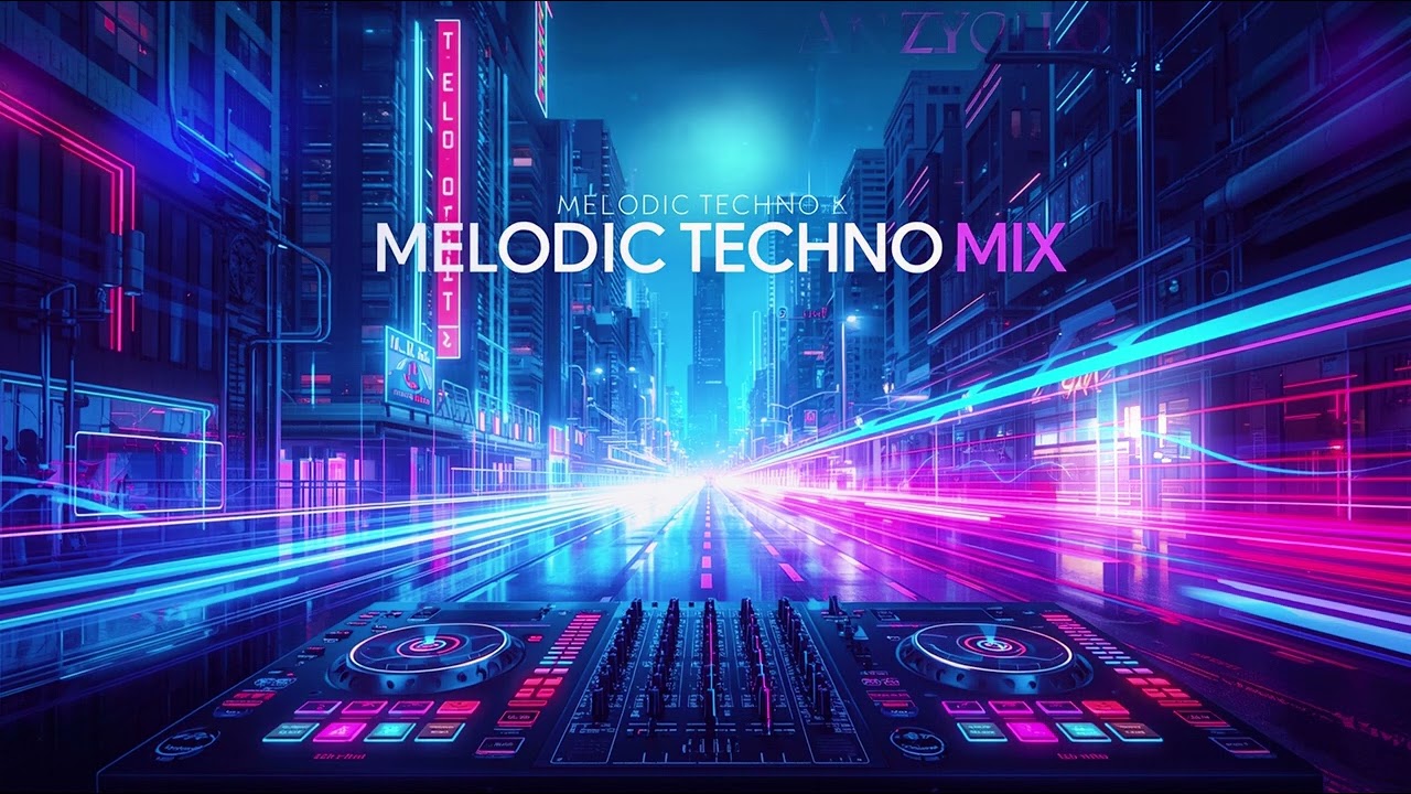 MELODIC TECHNO MIX – Let Go, Close Your Eyes and Feel the Night | Full Album